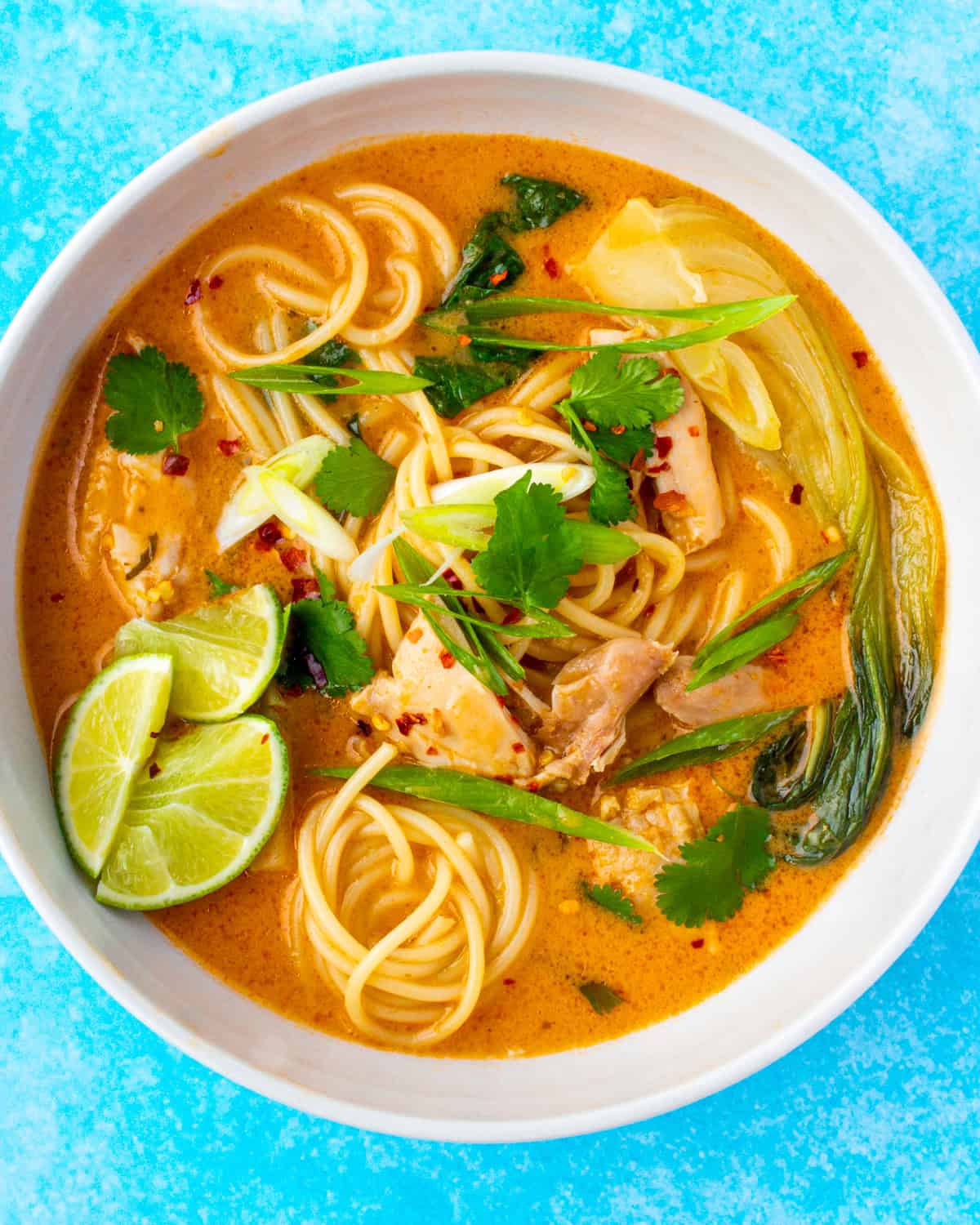 Thai Noodle Soup with Chicken – Beat The Budget