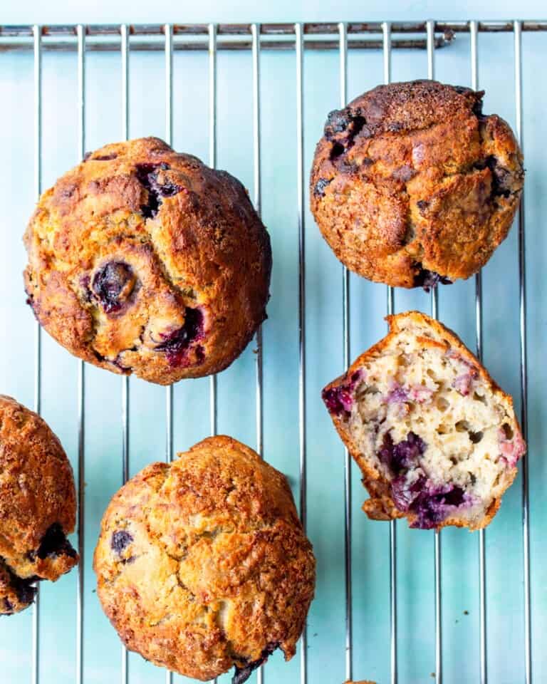 Breakfast Blueberry Muffin Beat the budget