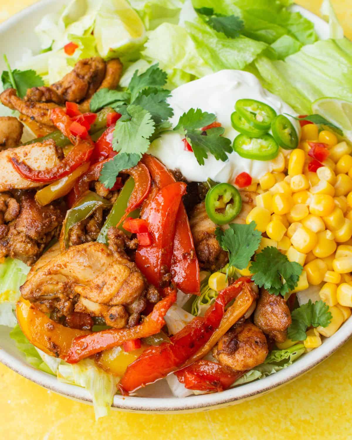 Chicken Fajitas - Delicious Meets Healthy