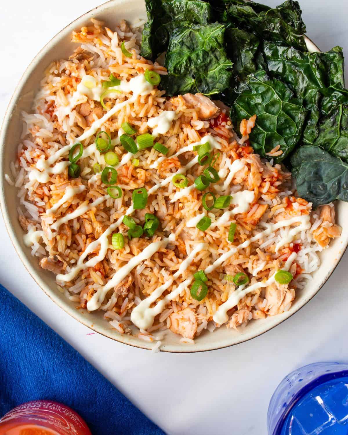 Tiktok Salmon Rice Bowl · i am a food blog