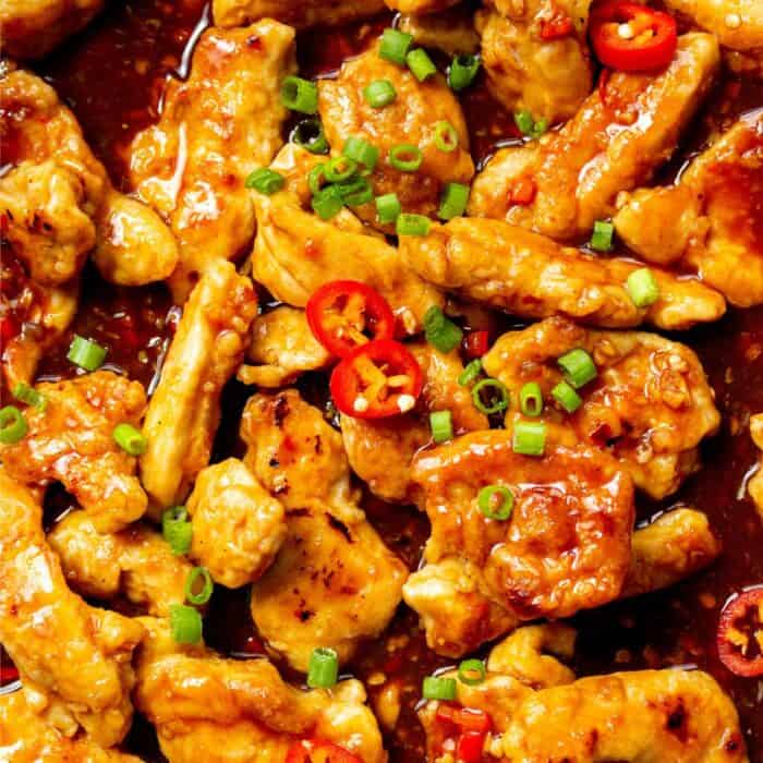 Crispy Chilli Chicken (Healthy Fakeaway Chinese) – Beat The Budget