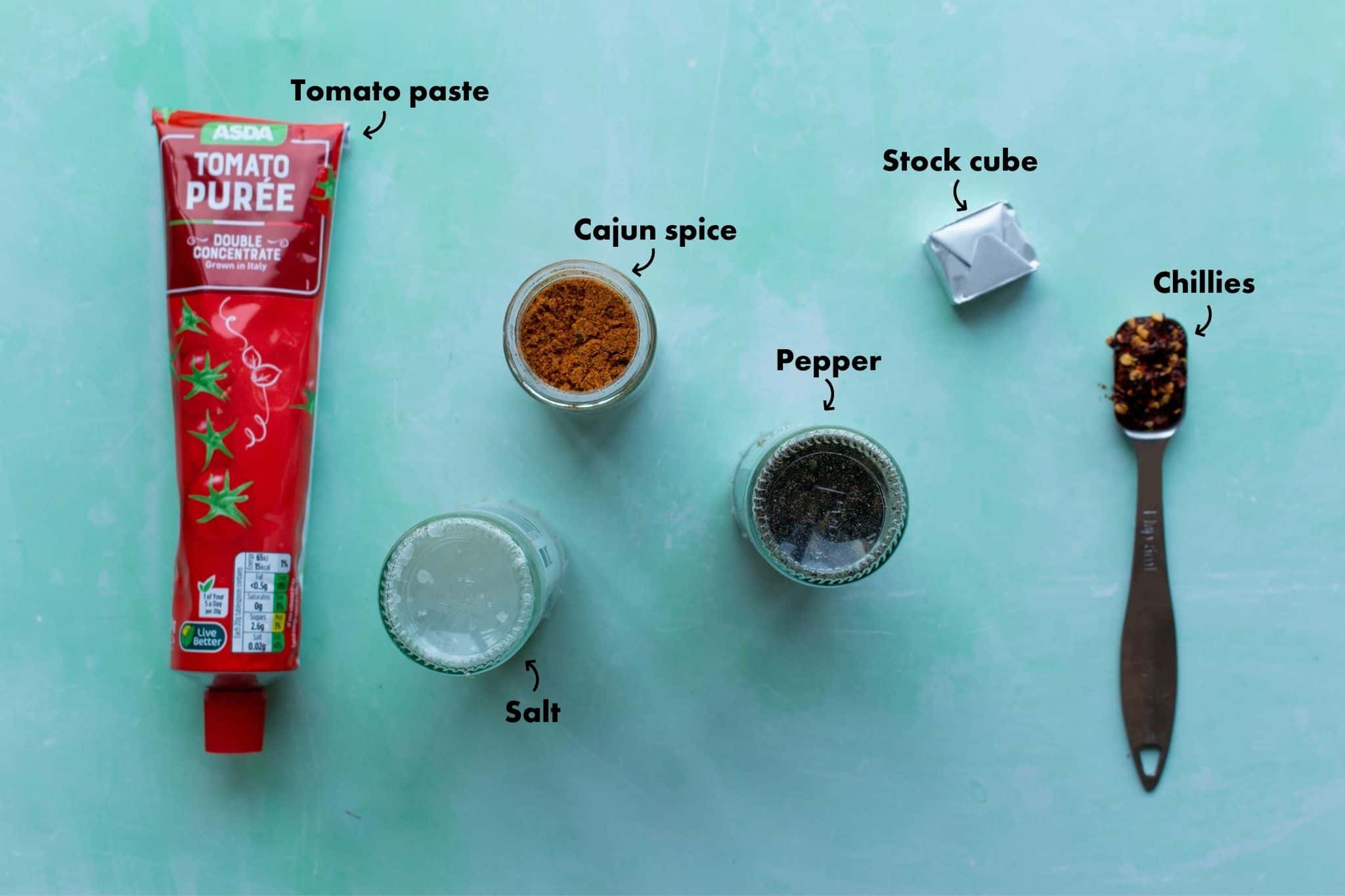  Creamy Cajun Chicken Pasta sauce ingredients 