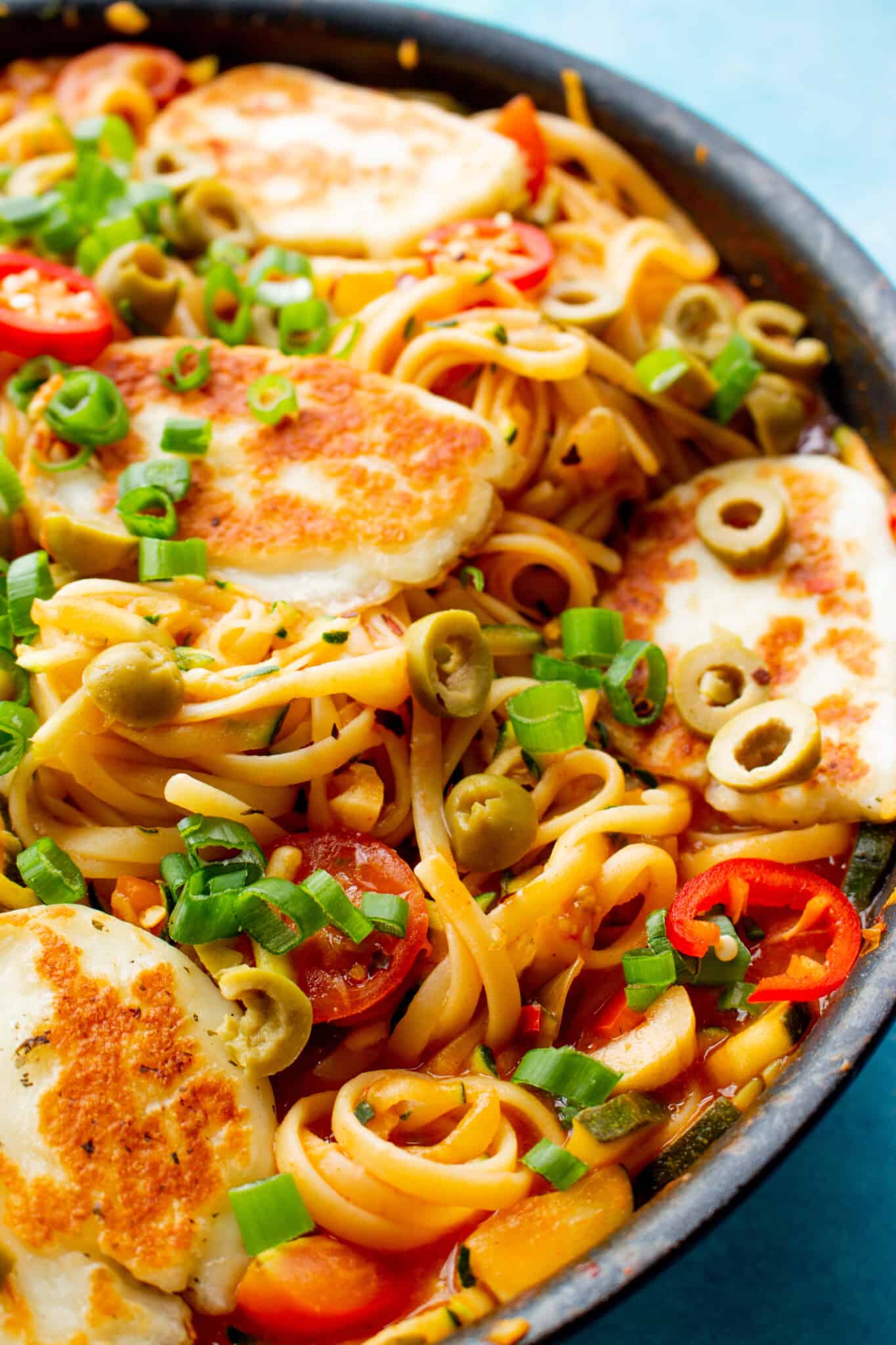Halloumi Pasta Beat The Budget