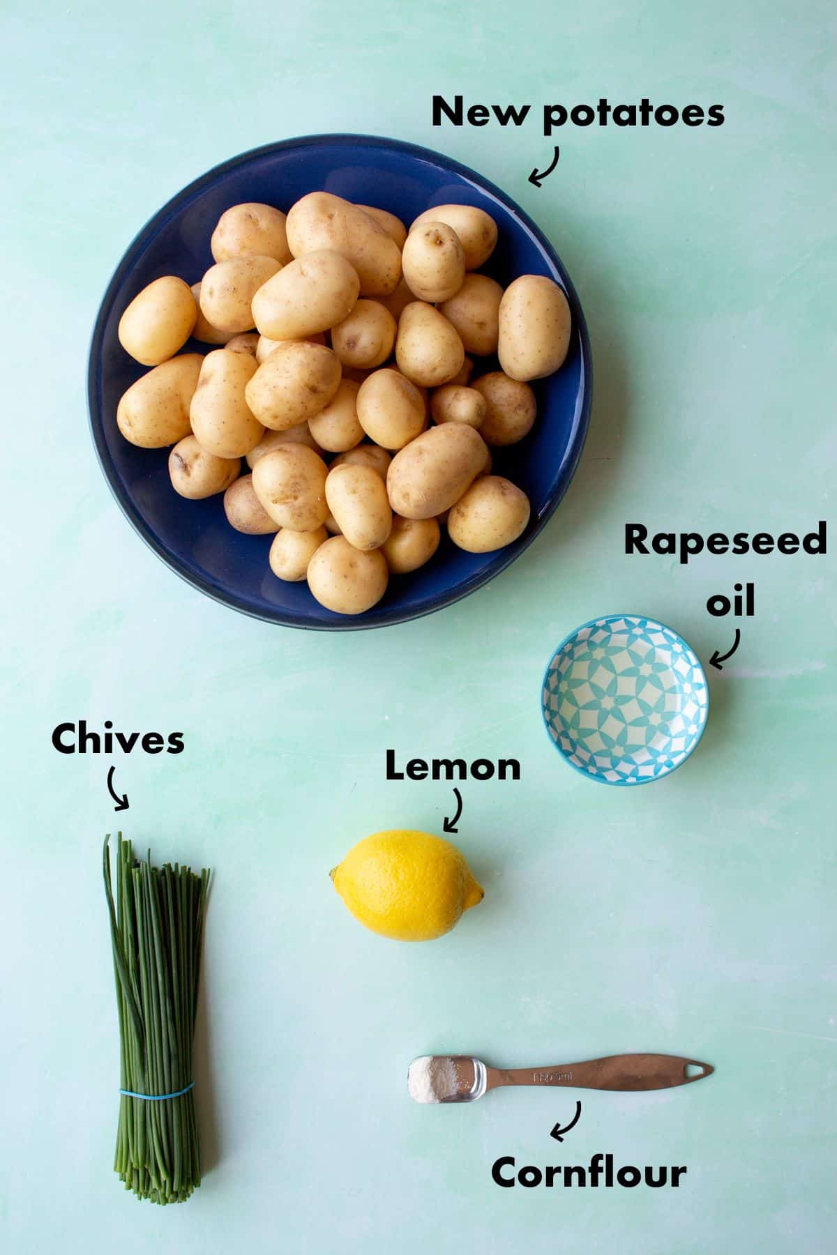Ingredients photo for Air fryer potato recipe