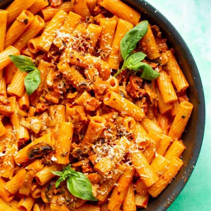 Easy Creamy Chorizo Pasta – Beat The Budget