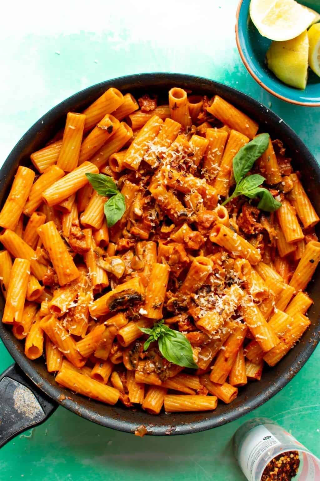 the-best-creamy-chorizo-pasta-beat-the-budget