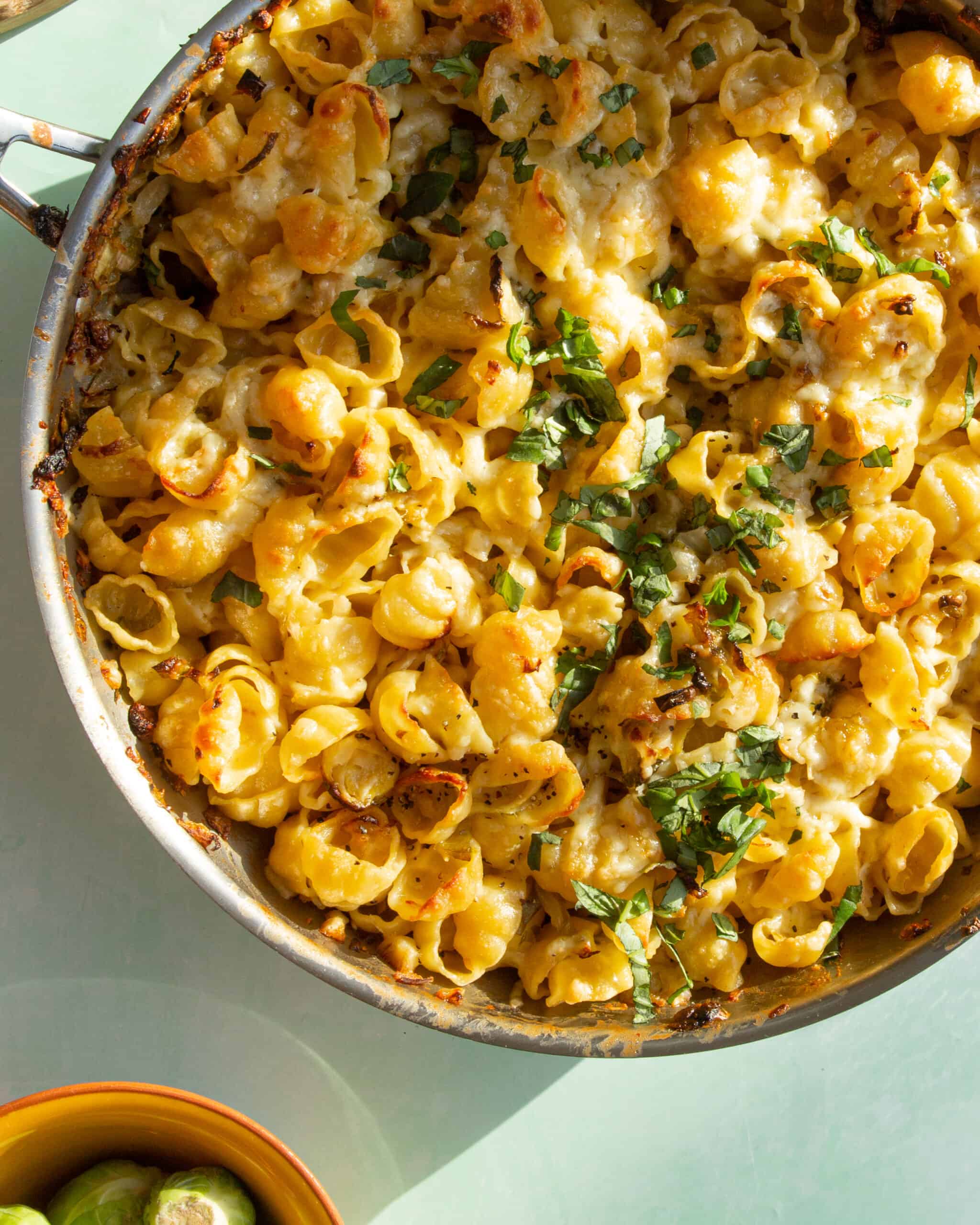 Hellmann’s Creamy Brussels Sprout Pasta Bake – Beat The Budget