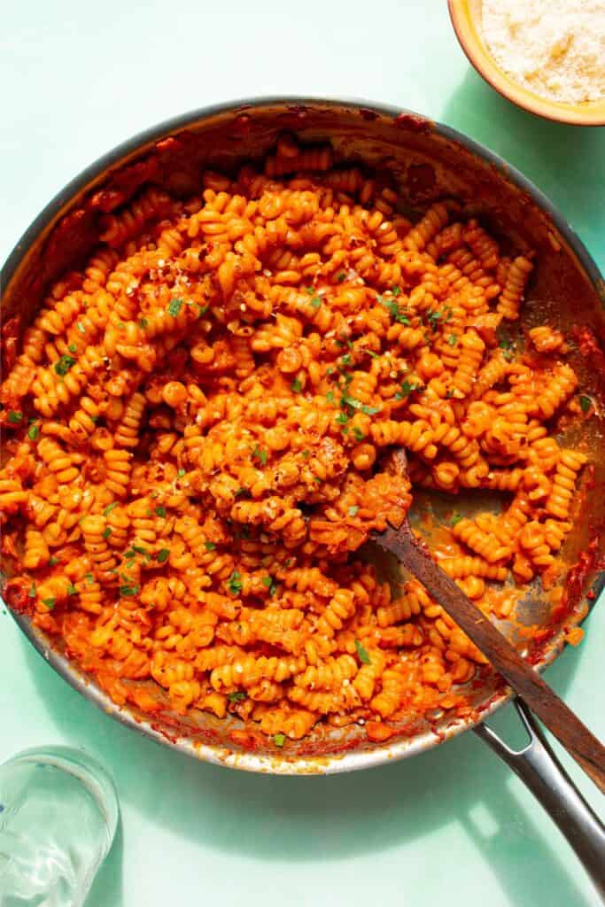 Gigi Hadid Pasta (Spicy Pasta alla Vodka) Beat The Budget