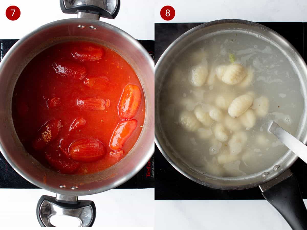Gnocchi with Mascarpone and Tomato Sauce - Posh Journal