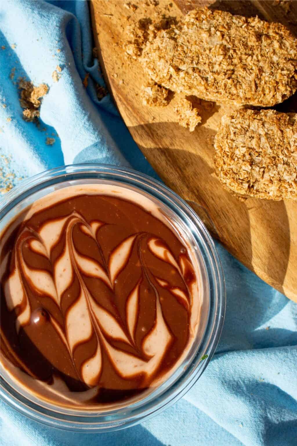 Overnight Weetabix Cheesecake with Nutella Beat The Budget