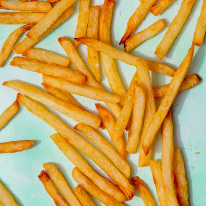 How To Make Crispy Frozen Chips in the Air Fryer Beat The Budget