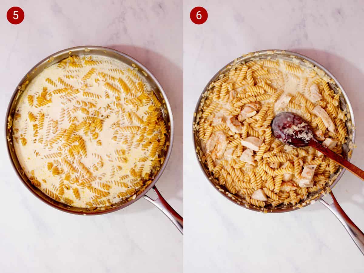 Garlic Parmesan Chicken Pasta (One Pot!) – Beat The Budget