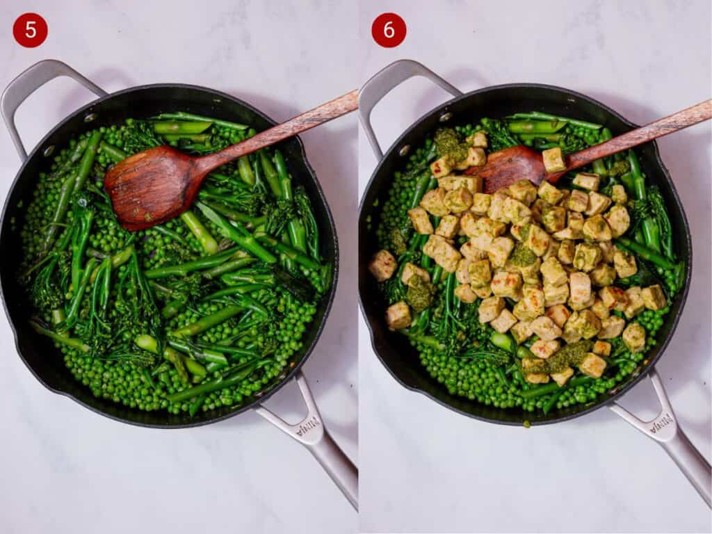 Quorn Chicken Pieces Recipe with Pesto and Vegetables (Meat Free ...