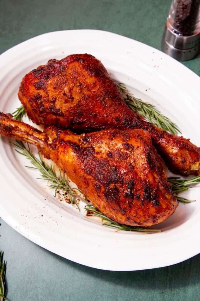 Easy Roasted Turkey Legs – Beat The Budget