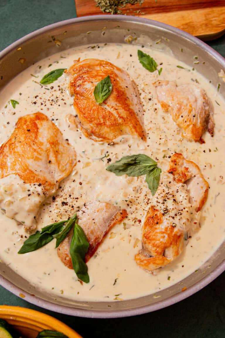 Creamy Tarragon Chicken (with Step by Step Photos) – Beat The Budget
