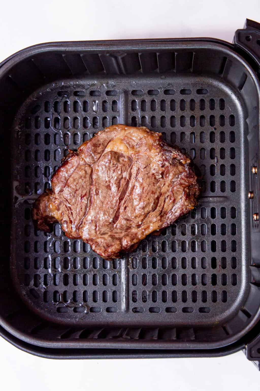 Ribeye Steak in Air Fryer {Juicy & Easy} - Beat The Budget