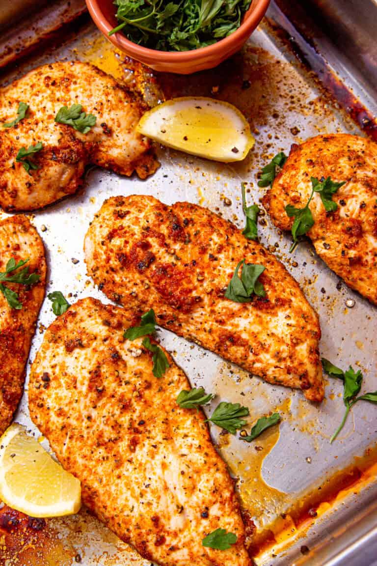 Tender Thin Sliced Chicken Breast in Oven (Delicious) – Beat The Budget